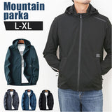 マウンテンパーカー アウター メンズ 通販 ウィンドブレーカー ジャケット ジャンパー 登山服 ゴルフウェア フード付き フード フード取り外し可能 男性 紳士 シンプル アウトドア