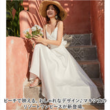 リゾートワンピース 夏 レディース 通販 ロングワンピース マキシワンピース ワンピ ワンピース キャミソールワンピース Aライン フレア おしゃれ バッククロス 光沢 ドレープ シンプル