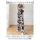 ストレッチパンツ ウエストゴム レディース 通販 イージーパンツ 柄パンツ ロングパンツ 長ズボン ズボン 部屋着 ルームウェア パンツ カジュアルパンツ イージー カジュアル ストレッチ