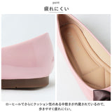 パンプス ローヒール リボン 通販 フラットシューズ きれいめ ローヒールパンプス ぺたんこパンプス レディース 靴 シューズ かわいい 歩きやすい おしゃれ 結婚式 パーティ ゴム底