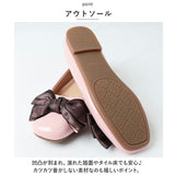 パンプス ローヒール リボン 通販 フラットシューズ きれいめ ローヒールパンプス ぺたんこパンプス レディース 靴 シューズ かわいい 歩きやすい おしゃれ 結婚式 パーティ ゴム底