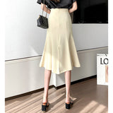 フレアスカート ミモレ丈 通販 スカート レディース ミモレ丈スカート フレア ミモレ ロング ボトムス ハイウエスト 無地 上品 春 夏 秋 春夏 秋冬 大人 通勤 オフィスカジュアル