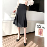 フレアスカート ミモレ丈 通販 スカート レディース ミモレ丈スカート フレア ミモレ ロング ボトムス ハイウエスト 無地 上品 春 夏 秋 春夏 秋冬 大人 通勤 オフィスカジュアル