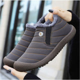 スノーシューズ レディース ローカット 通販 防寒シューズ ボアシューズ 防寒靴 冬靴 雪靴 スリッポン 防寒 撥水 滑りにくい 靴 通勤 通学 軽量 軽い アウトドア 冬 あったか 履きやすい