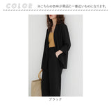 ジャケット パンツ レディース セットアップ 通販 スーツ パンツスーツ カジュアルスーツ ビジネススーツ フォマールスーツ ダブルジャケット ズボン 長ズボン 2つボタン シンプル 無地