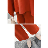 ハイネックポンチョ ワイドパンツ セットアップ レディース 通販 ハイネック ポンチョ ワイド パンツ ロングパンツ 部屋着 長ズボン パンツスーツ 体型カバー ゆったり 上下セット 上下