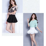 フレアスカート ミニ 通販 ミニスカート ダンス衣装 フレアスカート スカート ボトムス Ａライン ひざ上 ひざ丈 サーキュラースカート レディース 女の子 内側シフォン ハイウエスト