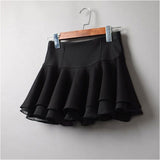 フレアスカート ミニ 通販 ミニスカート ダンス衣装 フレアスカート スカート ボトムス Ａライン ひざ上 ひざ丈 サーキュラースカート レディース 女の子 内側シフォン ハイウエスト