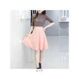 フレアスカート ひざ丈 通販 スカート 膝丈 aラインスカート 膝上 ミニ レディース おしゃれ かわいい ハイウエスト サーキュラースカート 台形 ふんわり シンプル 無地 カジュアル 通勤