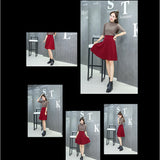 フレアスカート ひざ丈 通販 スカート 膝丈 aラインスカート 膝上 ミニ レディース おしゃれ かわいい ハイウエスト サーキュラースカート 台形 ふんわり シンプル 無地 カジュアル 通勤