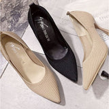 ニットパンプス レディース 通販 ハイヒール ベーシックパンプス ニットシューズ ウェディングシューズ ブライダルシューズ パンプス ポインテッドトゥ パーティシューズ 結婚式