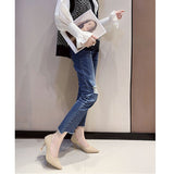 ニットパンプス レディース 通販 ハイヒール ベーシックパンプス ニットシューズ ウェディングシューズ ブライダルシューズ パンプス ポインテッドトゥ パーティシューズ 結婚式