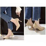 ニットパンプス レディース 通販 ハイヒール ベーシックパンプス ニットシューズ ウェディングシューズ ブライダルシューズ パンプス ポインテッドトゥ パーティシューズ 結婚式