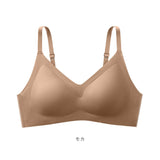 ブラジャー ノンワイヤー シンプル 通販 ブラ ノンワイヤーブラ シームレスブラ ワイヤレス シームレス 下着 軽量 やわらかい 柔らかい パット パット付き アンダーウェア 伸縮性 通気性