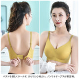 ブラジャー ノンワイヤー シンプル 通販 ブラ ノンワイヤーブラ シームレスブラ ワイヤレス シームレス 下着 軽量 やわらかい 柔らかい パット パット付き アンダーウェア 伸縮性 通気性