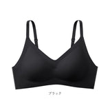 ブラジャー ノンワイヤー シンプル 通販 ブラ ノンワイヤーブラ シームレスブラ ワイヤレス シームレス 下着 軽量 やわらかい 柔らかい パット パット付き アンダーウェア 伸縮性 通気性