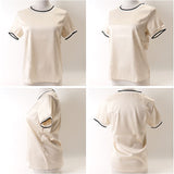 ブラウス 半袖 トップス 通販 レディース きれいめ Tシャツ 仕事 薄手 春 夏 ビジネス オフィス ゆったり シャツブラウス オフィスカジュアル シンプル 上品 おしゃれ かわいい