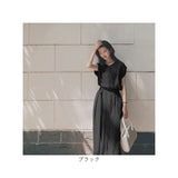 ノースリーブ ワンピース ロング 通販 ロングワンピース ワンピ レディース 春 夏 秋 おしゃれ オシャレ きれいめ Aライン ウエストベルト スリット ふんわり シンプル 無地 通勤 通学