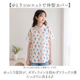 半袖シャツ レディース 通販 チュニック ブラウス 春夏 半袖 シャツ シャツブラウス 綿シャツ トップス 襟付き 春 羽織り 夏 コットン 綿100% 前開き ゆったり カジュアル 大人 可愛い