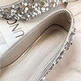 ローヒールパンプス レディース 通販 フラットシューズ 靴 ぺたんこ靴 走れるパンプス ポインテッドトゥパンプス ポインテッドトゥ パンプス ローヒール スパンコール お出かけ