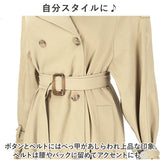 トレンチコート レディース 通販 コート スプリングコート ロングコート ロングカーディガン 羽織り カーディガン ジャケット 薄手 トレンチ スプリング ロング丈 ロング 大きいサイズ