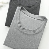 Uネック カットソー 長袖 通販 tシャツ ロンt レディース 長袖インナー ロングTシャツ 長袖Tシャツ トップス インナー プルオーバー 重ね着 春 秋冬 無地 シンプル きれいめ ベーシック