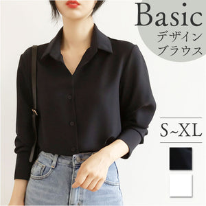 ブラウス 長袖 レディース 通販 オフィス ビジネス 長そで トップス シフォンブラウス 上品 おしゃれ ゆったり きれいめ オシャレ カジュアル シンプル オフィスカジュアル 無地 通勤