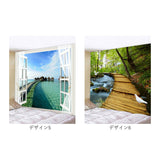 壁掛け タペストリー おしゃれ 風景 通販 背景布 撮影 ファブリックポスター ポスター バックスクリーン 飾り 飾り付け 大判 大きい 窓 景色 グッズ 小物 デコレーション 模様替え