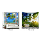 壁掛け タペストリー おしゃれ 風景 通販 背景布 撮影 ファブリックポスター ポスター バックスクリーン 飾り 飾り付け 大判 大きい 窓 景色 グッズ 小物 デコレーション 模様替え