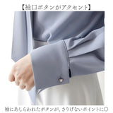 ブラウス ボウタイ レディース 通販 ボウタイシャツ ボウタイブラウス 長袖ブラウス レディースブラウス 長袖シャツ シャツブラウス 上品 きれいめ 無地 シンプル 大人 オフィス 通勤