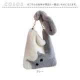 猫柄 バッグ ショルダー 通販 モコモコバッグ ファー もこもこバッグ 冬バッグ ショルダーバッグ トートバッグ 肩掛けバッグ レディース 斜めかけバッグ 斜め掛けバッグ ショルダーバック
