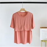 Tシャツ カップ付き 通販 ブラトップ 半袖 カップ付きtシャツ 半袖Tシャツ カットソー トップス レディース パッド付き インナー 部屋着 夏 ルームウェア 無地 シンプル 締め付けない