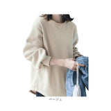 ワッフル レディース トップス 長袖 通販 秋 春 tシャツ Tシャツ 羽織り 羽織 ゆったり カットソー 無地 カジュアル おしゃれ 冬 大人 シンプル 体型カバー ベーシック 着回し