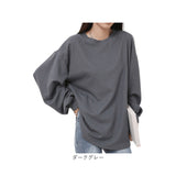 ワッフル レディース トップス 長袖 通販 秋 春 tシャツ Tシャツ 羽織り 羽織 ゆったり カットソー 無地 カジュアル おしゃれ 冬 大人 シンプル 体型カバー ベーシック 着回し