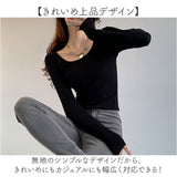 Tシャツ トップス レディース 通販 長袖 おしゃれ カットソー 無地 薄手 着まわし ロングTシャツ ロンT きれいめ 上品 長袖Tシャツ タイト スリム 重ね着 スタイリッシュ プルオーバー