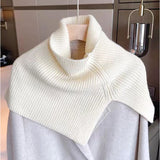 ケープ ポンチョ レディース 通販 ニットポンチョ スヌード ニット タートルネック ハイネック ニットケープ レイヤード 重ね着 トップス 秋冬 ネックウォーマー 羽織り きれいめ 無地