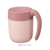 MOTTERU モッテル タンブラー サーモ 通販 310ml マグ マグカップ コップ カップ くるっと ハンドル 保温 保冷 保冷保温 持ち運びしやすい 蓋 スライド 洗いやすい ステンレス 2重構造