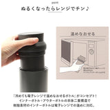 MOTTERU モッテル サーモ ボトル 通販 蓋 水筒 保温 保冷 電子レンジ レンジ フタ ふた すいとう 保冷保温 ステンレス 2重構造 マドラー要らず 持ち運び コンパクト 省エネ設計