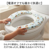 トイレマット セット 通販 トイレ マット 拭けるトイレマット 便座シート 便座クッション 便座カバー モフサンド mofusand キャラクター 2点セット トイレ用品 トイレタリー お手入れ簡単