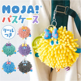 モジャ グッズ 通販 リールパスケース パスケース リール付き キャラクター モンスター Moja! 定期ケース ICカードケース 定期入れ 通勤 通学 マスコット バッグアクセサリー かわいい