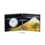 置き時計 通販 日本製 屏風時計 祇園時計 屏風 時計 置時計 記念品 引き出物 景品 粗品 記念 お土産 敬老の日 ギフト 贈り物 還暦祝い 和柄 おしゃれ シンプル リビング 寝室 インテリア
