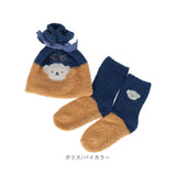 もこもこ靴下 かわいい 通販 ルームソックス 靴下 キャラクター ソックス もこもこ靴下in巾着 ふわふわ靴下 ふわふわソックス レディース ワンポイント 刺繍 冬用 秋冬 あったかい靴下