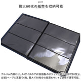 紙幣 収納 ケース ポケット 20ページ 通販 紙幣アルバム 紙幣コレクション アルバム ホルダー 紙幣ホルダー ファイル バインダー 貯金箱 お札 保管 保存 収集 コンパクト 台紙20枚