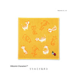 moomin ハンカチ 通販 ガーゼハンカチ ムーミン 三重ガーゼ ギフト プレゼント おしゃれ 可愛い 綿100% 刺繍 レディース メンズ プチギフト 北欧 かわいい キャラクター 大人 贈り物