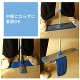 MQ-Duotex プレミアムモップ 47cm 通販 取り替え モップ クライメートスマート モップクロス エムキューデュオテックス 交換用クロス マイクロファイバー 着脱簡単 床掃除 水だけ 水拭き
