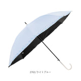 ジャンプ傘 レディース 晴雨兼用 通販 長傘 傘 60cm 耐風傘 晴雨兼用傘 雨傘 日傘 風に強い傘 遮熱 遮光 UVカット 女性 大人 女子 60センチ 通勤 通学 登下校 高校生 中学生 シンプル