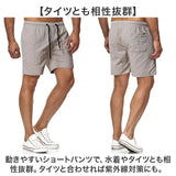 水着 メンズ ショートパンツ 通販 サーフパンツ 短パン ハーフパンツ ビーチパンツ スイムパンツ スイムウェア スイムウエア 海水パンツ 海パン ショート丈 薄手 薄い トランクス型