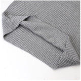 ニット セーター メンズ 通販 ニットセーター シャツ 長袖 ラウンドネック 無地 シンプル カジュアル 暖かい あったか 厚め 韓国 冬 トップス 紳士