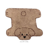 ミニマット かわいい 通販 犬のひらきマット マット ラグ 玄関マット キッチンマット 滑り止め フロアマット ドアマット ベッドサイドマット 滑り止め付 おしゃれ 可愛い グッズ 犬好き