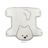 ミニマット かわいい 通販 犬のひらきマット マット ラグ 玄関マット キッチンマット 滑り止め フロアマット ドアマット ベッドサイドマット 滑り止め付 おしゃれ 可愛い グッズ 犬好き